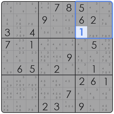 hidden triple sudoku
